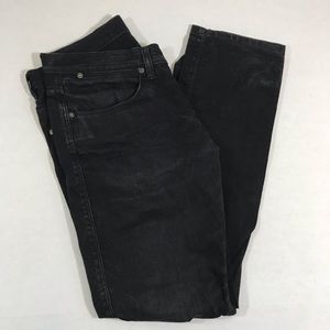 ACNE Studios Mens Black Max New Cash Jeans